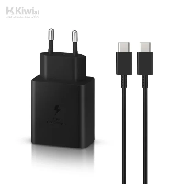 شارژر دیواری 45 وات سامسونگ مدل EP-T4510 به همراه کابل USB-C