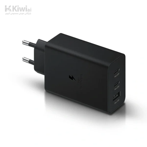 شارژر دیواری سامسونگ مدل EP-T6530 سری دوشاخه ایرانی