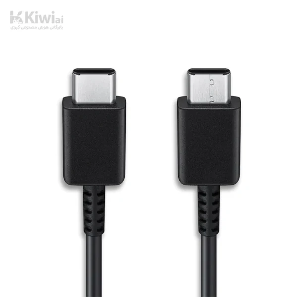 کابل تبدیل USB-C به USB-C سامسونگ مدل 1 متری - 2 آمپر EP-DA705BBEGWW - ویتنام